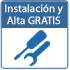 Instalación y Alta Gratis