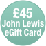 John Lewis £45 E-Giftcard